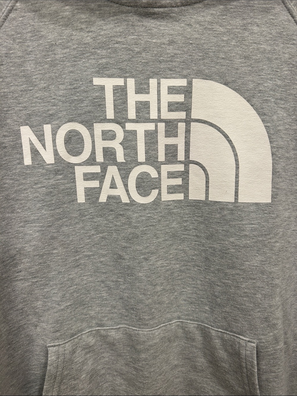 The North Face Women’s grey hoodie with white logo - Picture 4 of 5